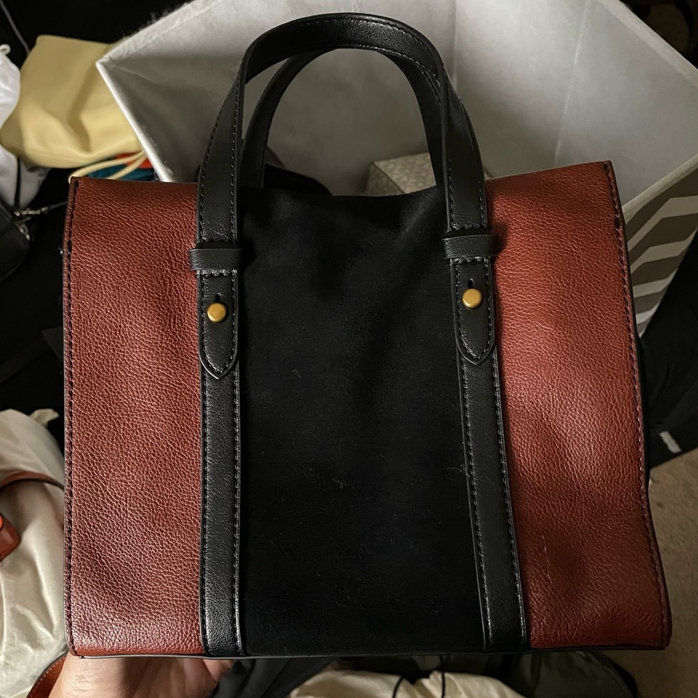 Fossil Kingston satchel